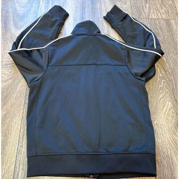 NIKE TODDLER BOYS BUNDLE 2 FULL ZIP JACKET HOODED SIZE 4 BLACK GRAY - Picture 7 of 9